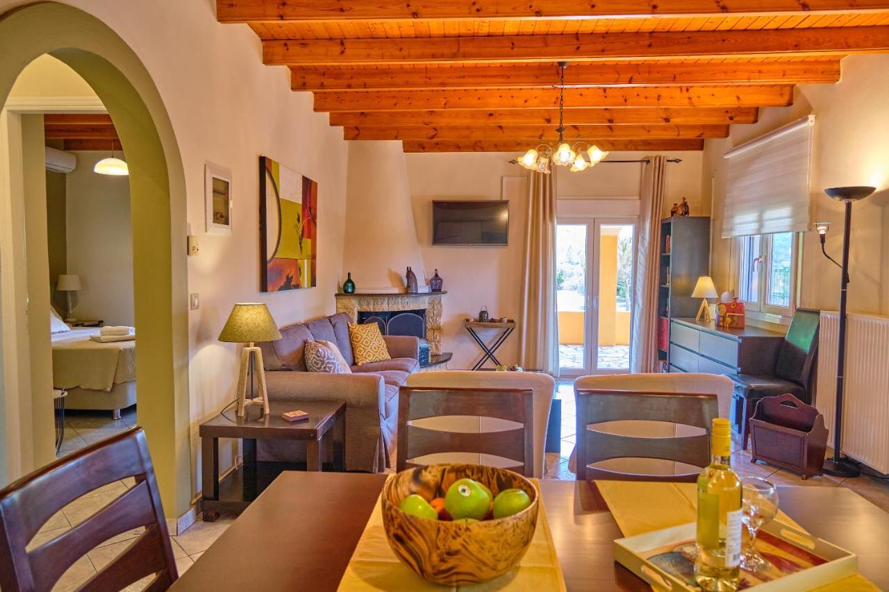Drosia Beach House Almyros Corfu Almiros strand Buitenkant foto