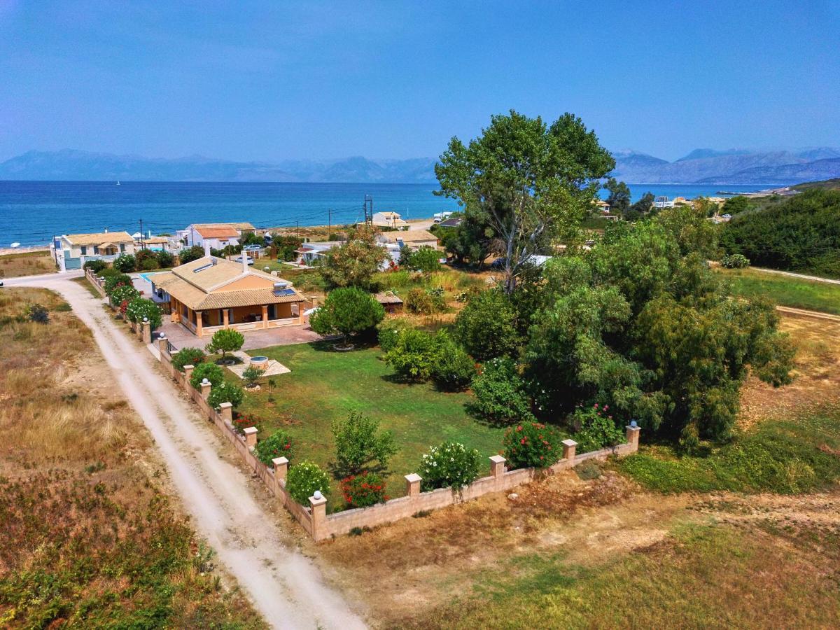 Drosia Beach House Almyros Corfu Almiros strand Buitenkant foto