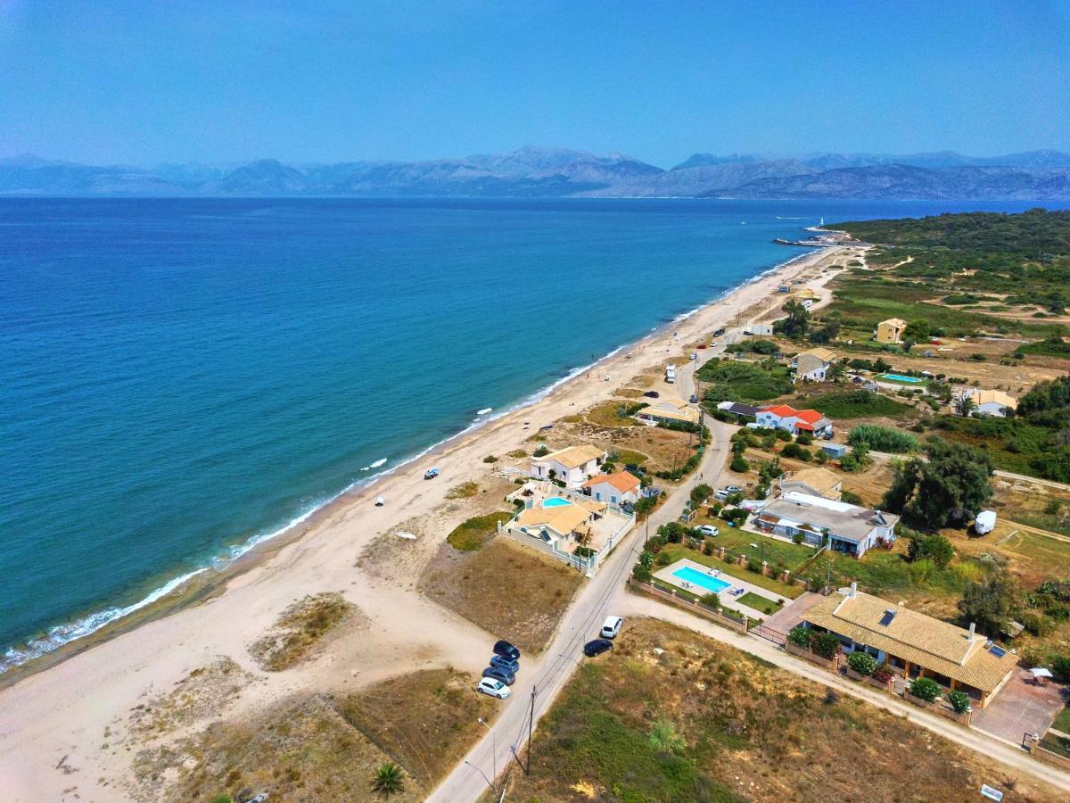 Drosia Beach House Almyros Corfu Almiros strand Buitenkant foto